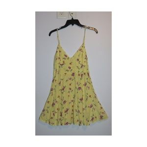Yellow summer dress